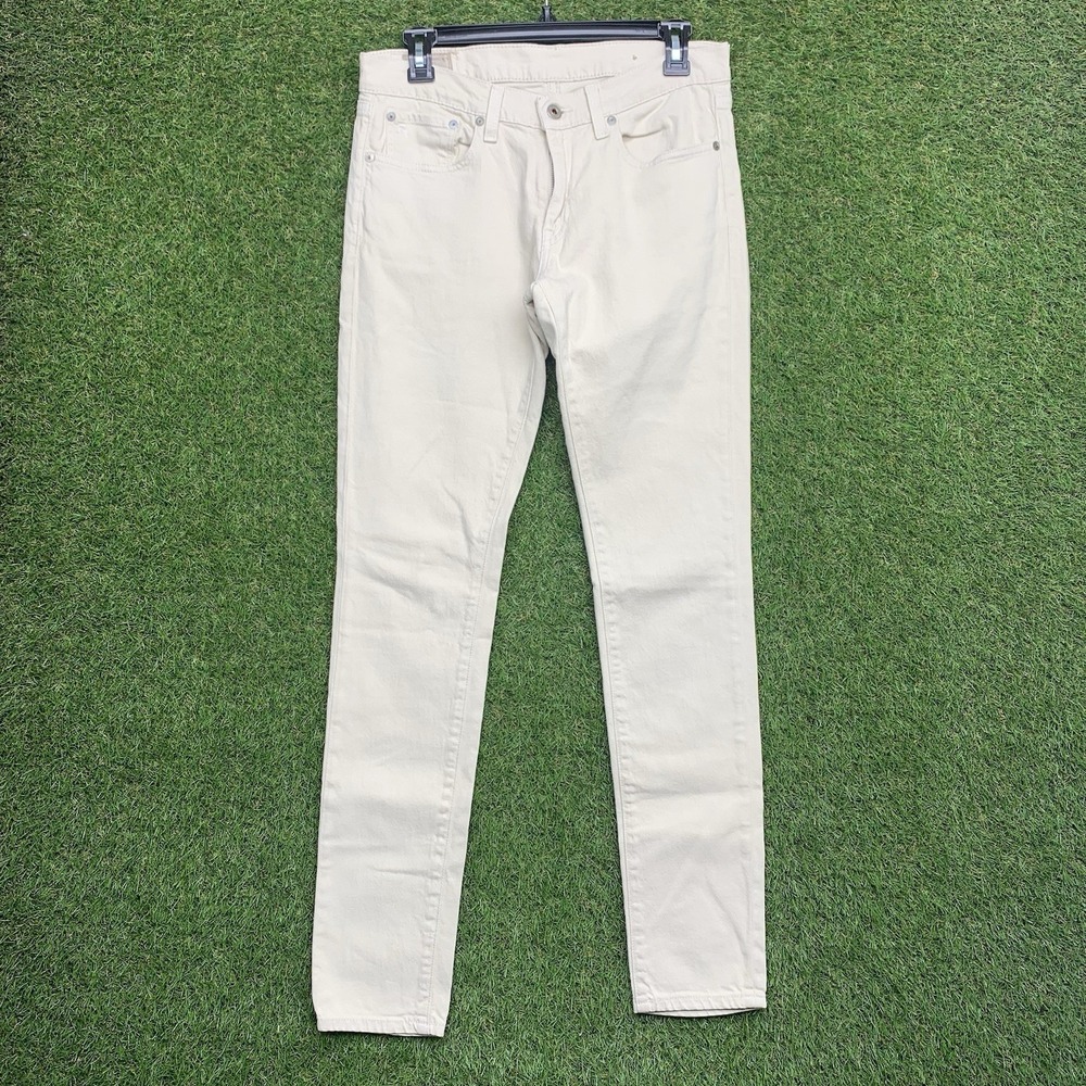 Polo Ralph Lauren Pants Mens 28 White Tompkins Skinny Cottagecore Preppy Nautica